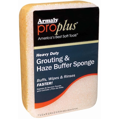 Armaly Armaly ProPlus Heavy Duty Sponge For Grouting & Haze Buffer 7.5 in. L 1 pc 00606